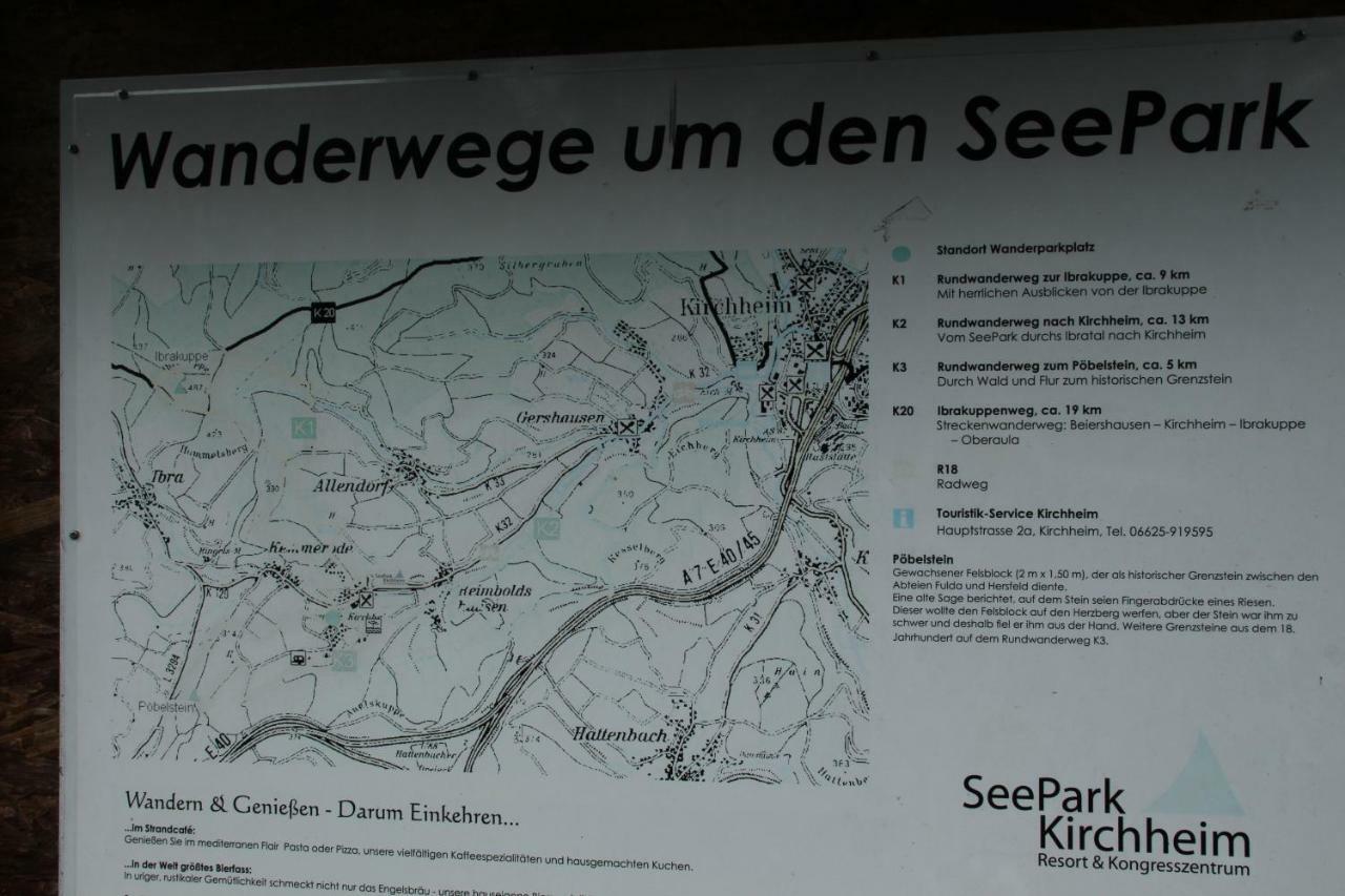 Ferienhaus "Gestiefelter Kater" Am See Im Bergland Кирххайм Екстериор снимка